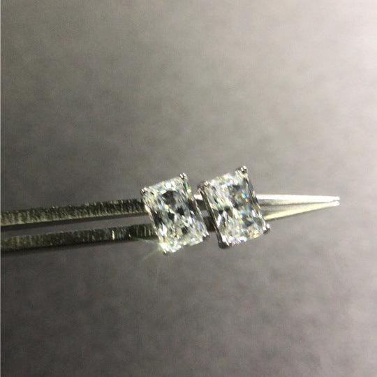 قرط ماسي بشكل مربعEarringsمجوهرات ميون