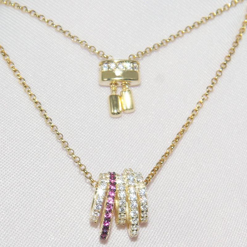 سلسلة عظمة الترقوة مجوهراتNecklaceمجوهرات ميون