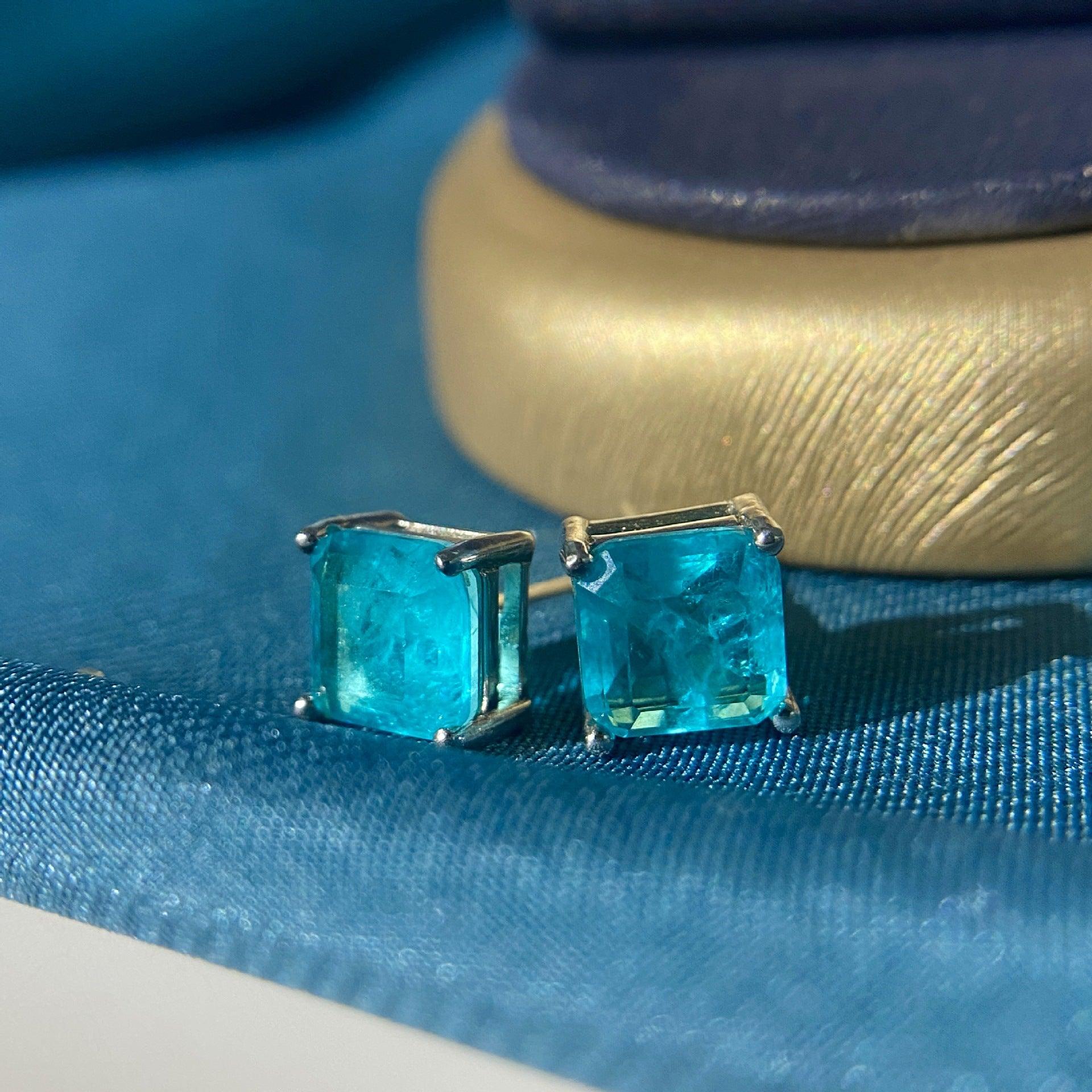 أقراط بارايباEarringsمجوهرات ميون