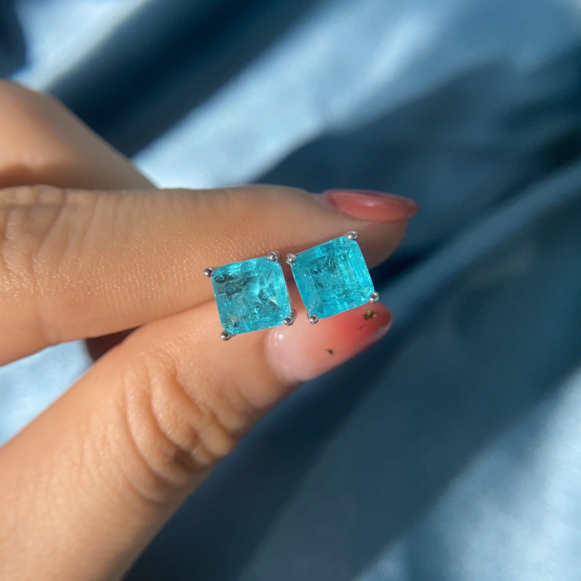 أقراط بارايباEarringsمجوهرات ميون