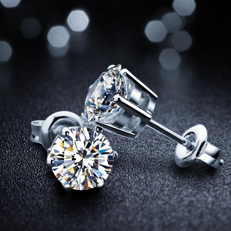 أقراط ماسية لامعةEarringsمجوهرات ميون