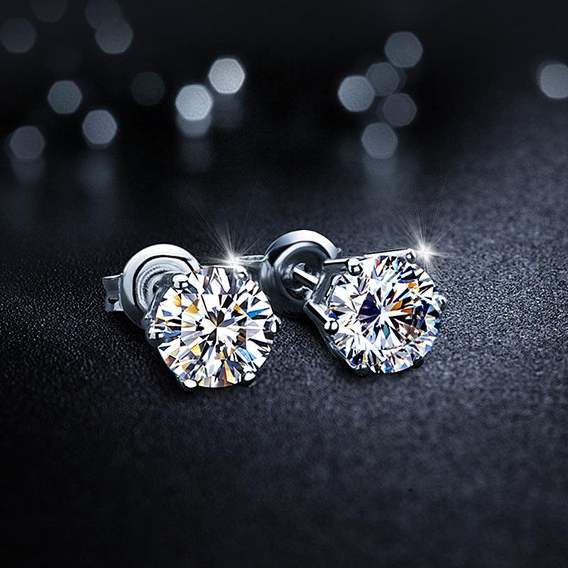 أقراط ماسية لامعةEarringsمجوهرات ميون