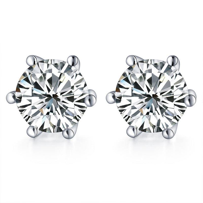 أقراط ماسية لامعةEarringsمجوهرات ميون