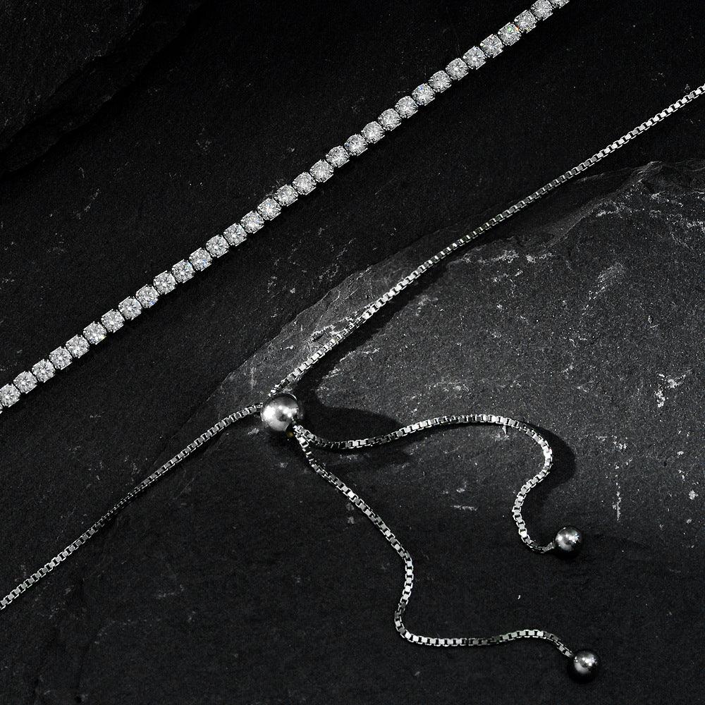 عقد تنس بالماسات صغيرهNecklacesمجوهرات ميون