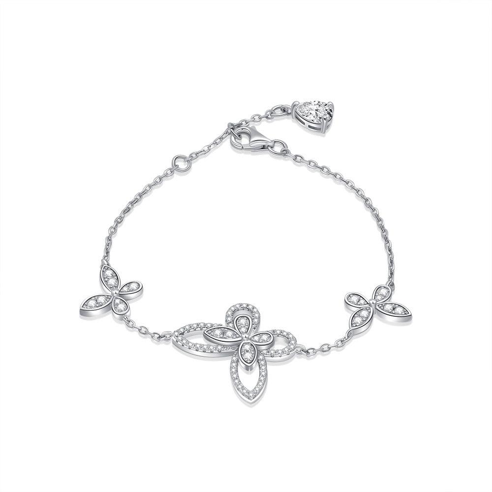 سوار الماسة الفراشةBraceletsمجوهرات ميون