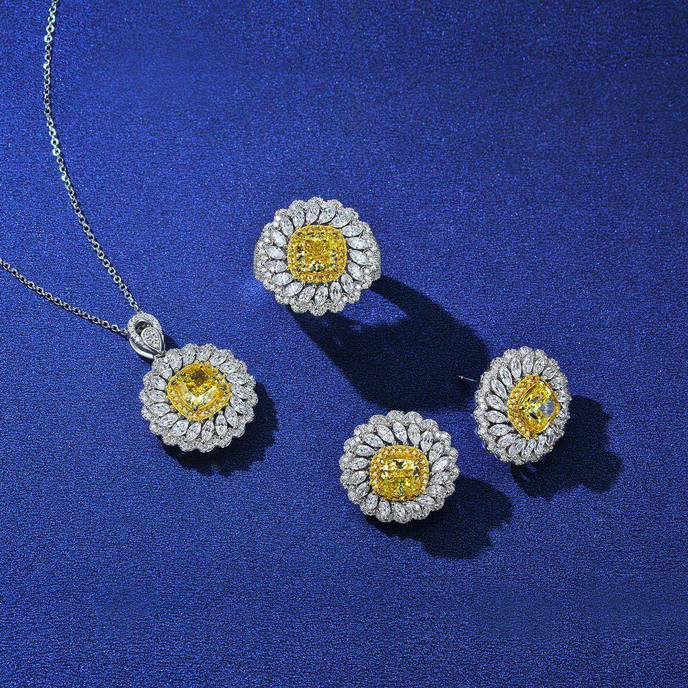 أقراط أقحوانEarringsمجوهرات ميون