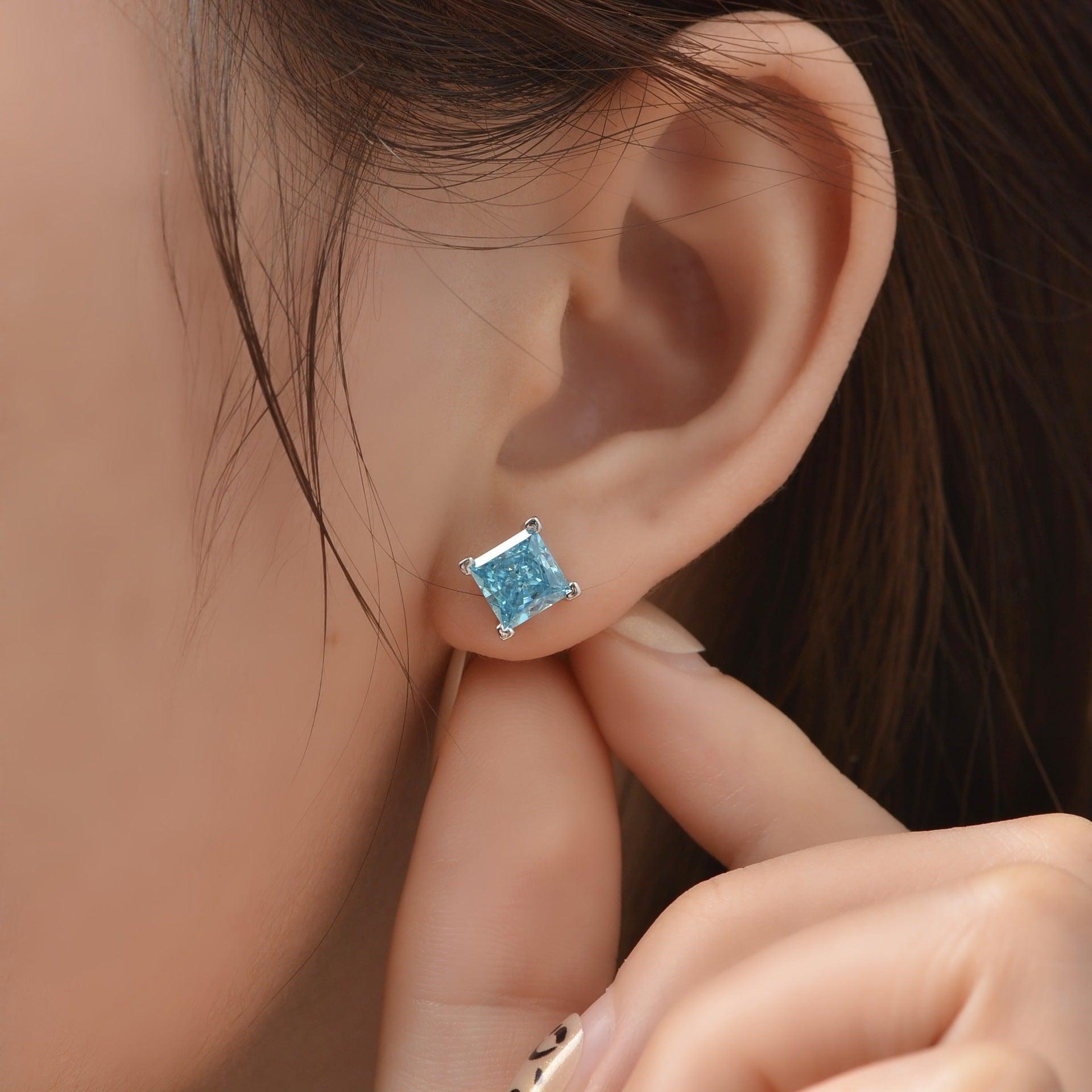 أقراط ألماس بألوان الربيعEarringsمجوهرات ميون