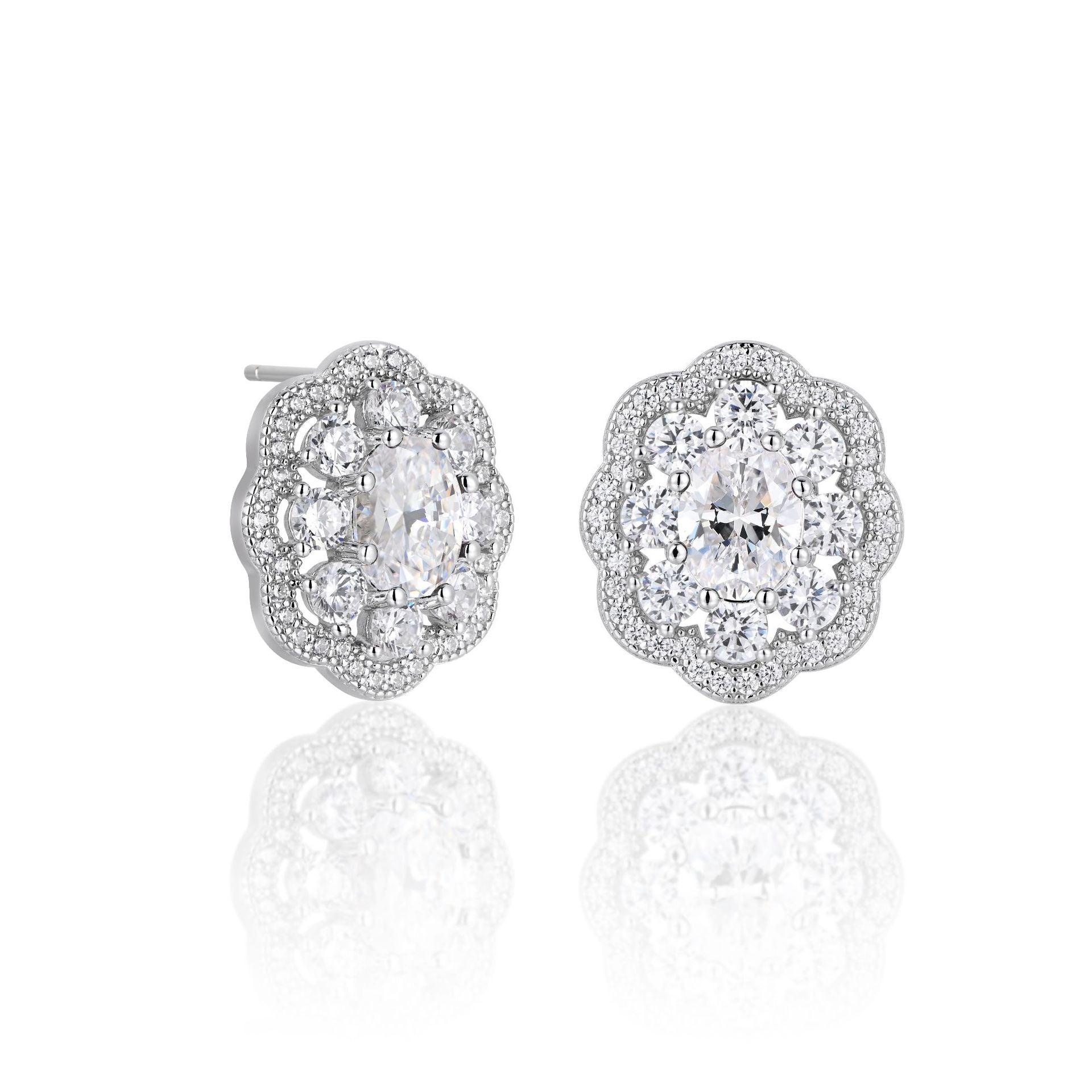قرط ياقوتي أجوفEarringsمجوهرات ميون