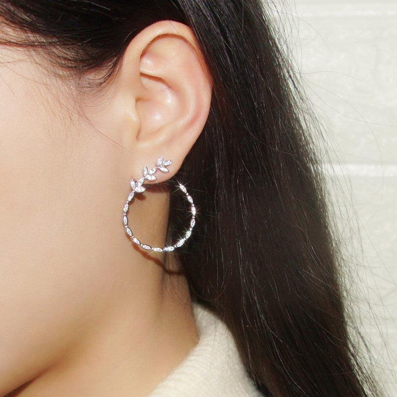أقراط من الفسيفساء الماسيةEarringsمجوهرات ميون