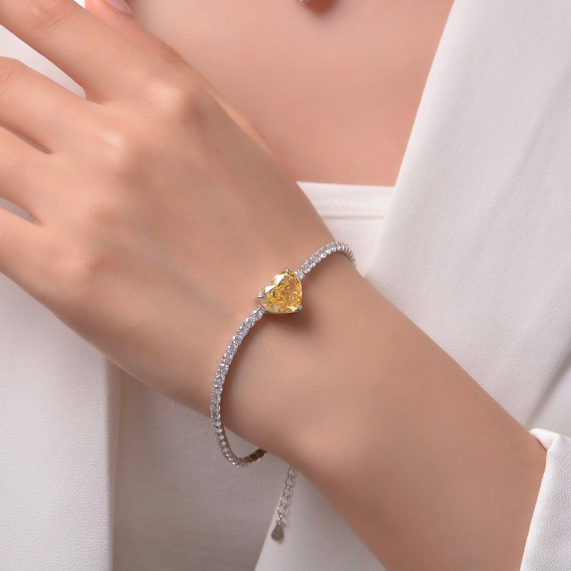 سوار قلب بألوان الربيعBraceletsمجوهرات ميون