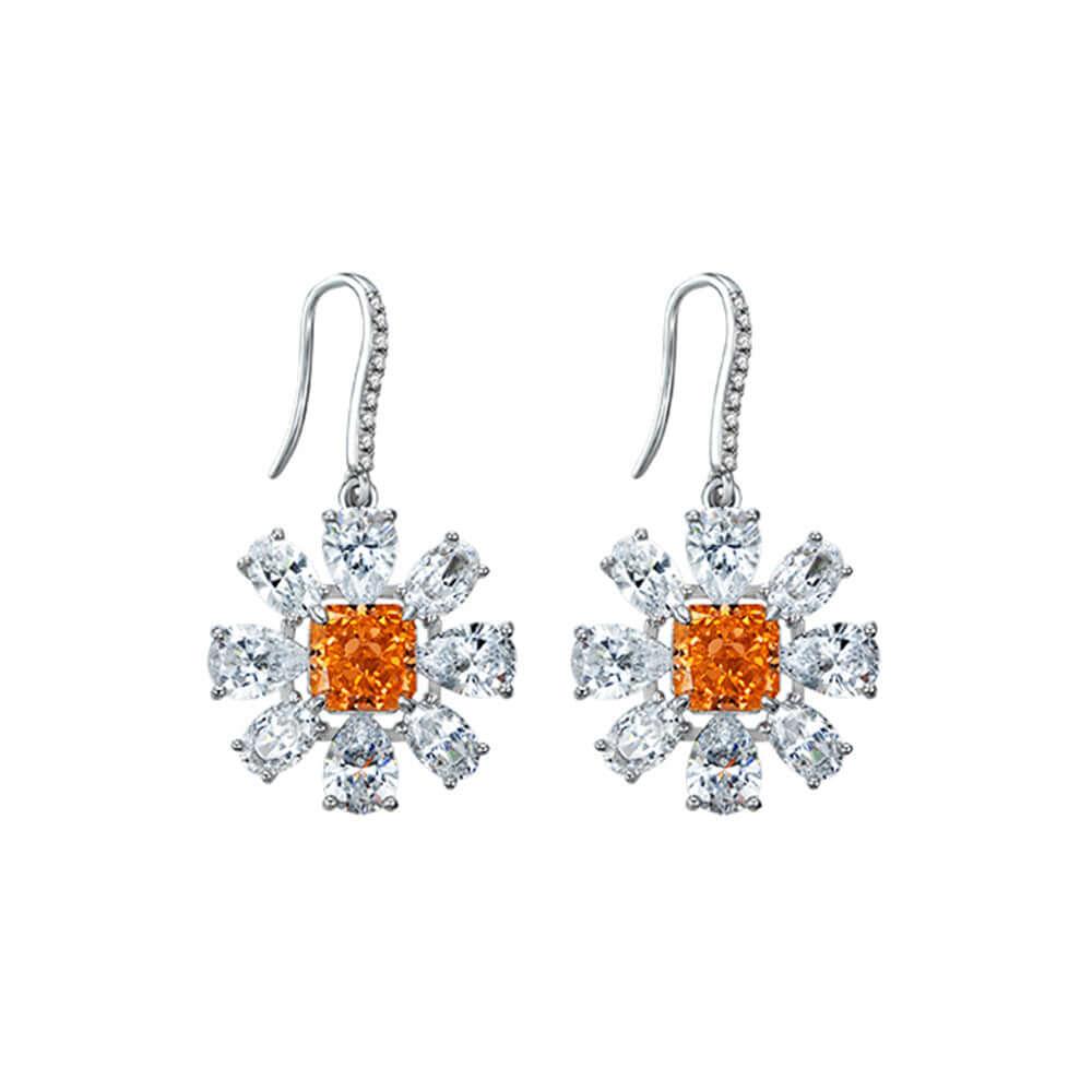 أقراط ألماس الأقحوانEarringsمجوهرات ميون