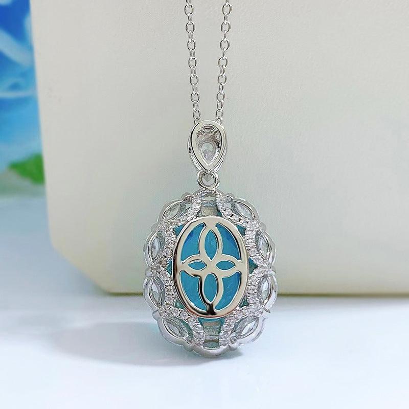 قلادة باريبا فاخرةEarringsمجوهرات ميون
