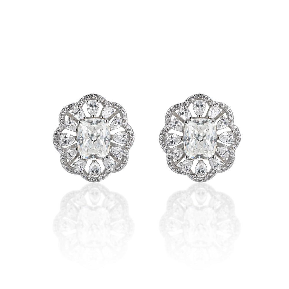قرط دوار الشمس متعدد ألوانEarringsمجوهرات ميون