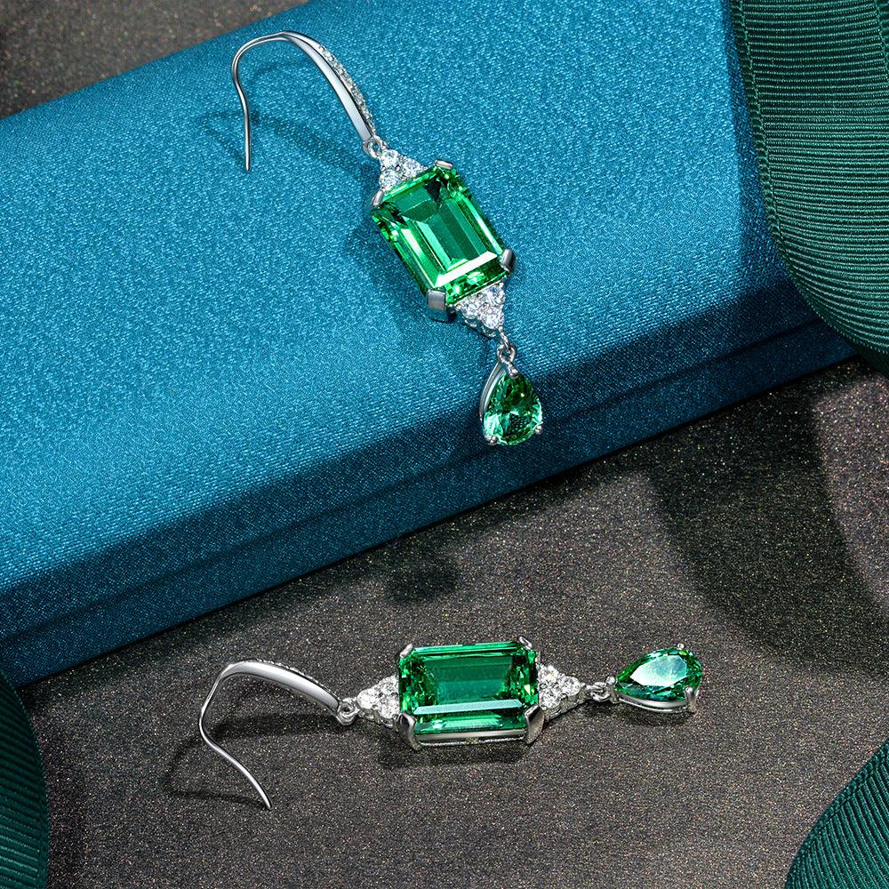 قرط الزمرد الفاخرEarringsمجوهرات ميون
