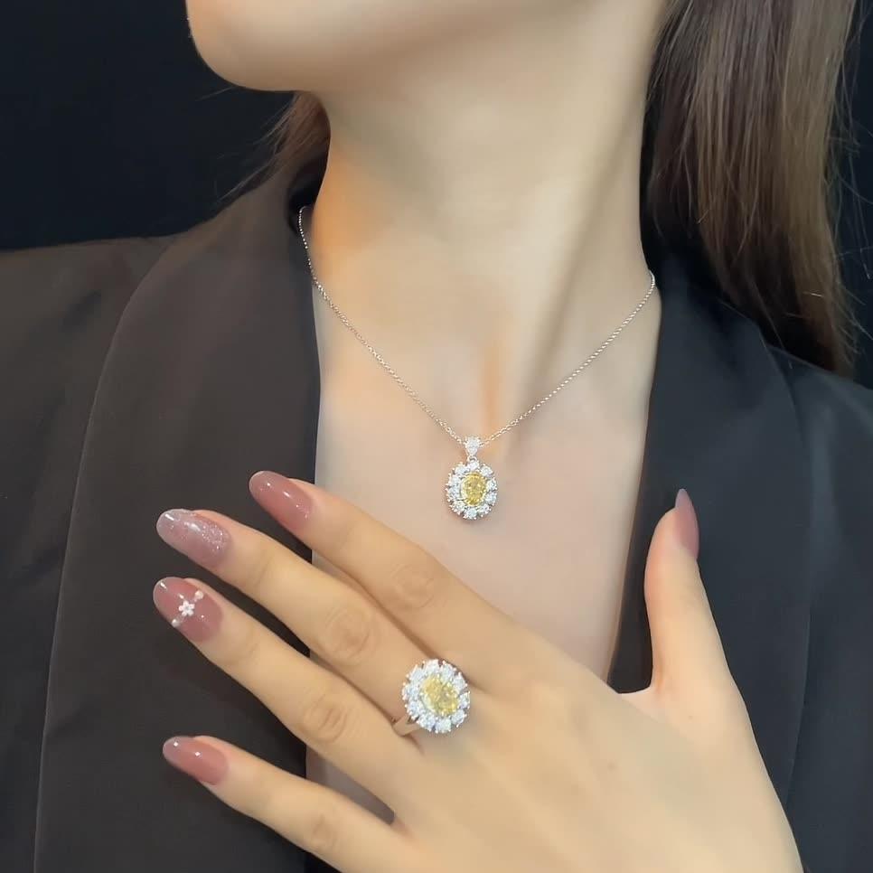 أقراط ماسية بألوان الربيعEarringsمجوهرات ميون