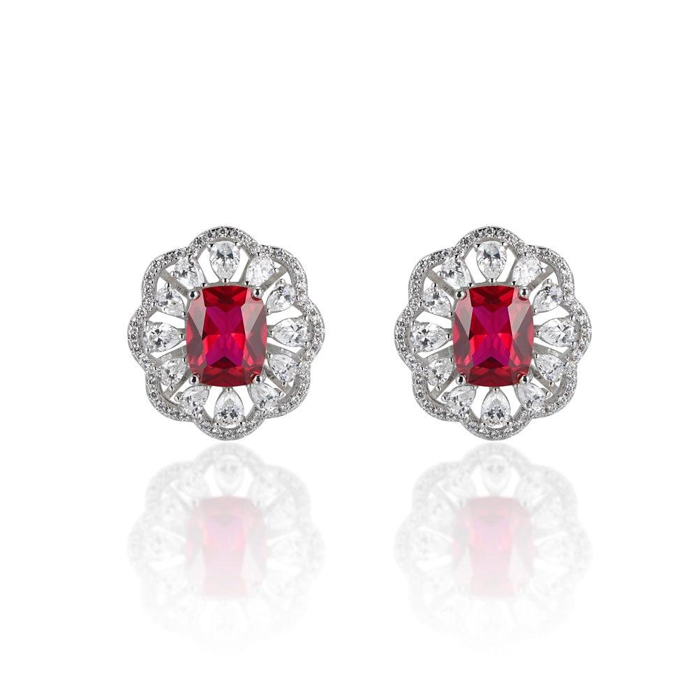 قرط دوار الشمس متعدد ألوانEarringsمجوهرات ميون