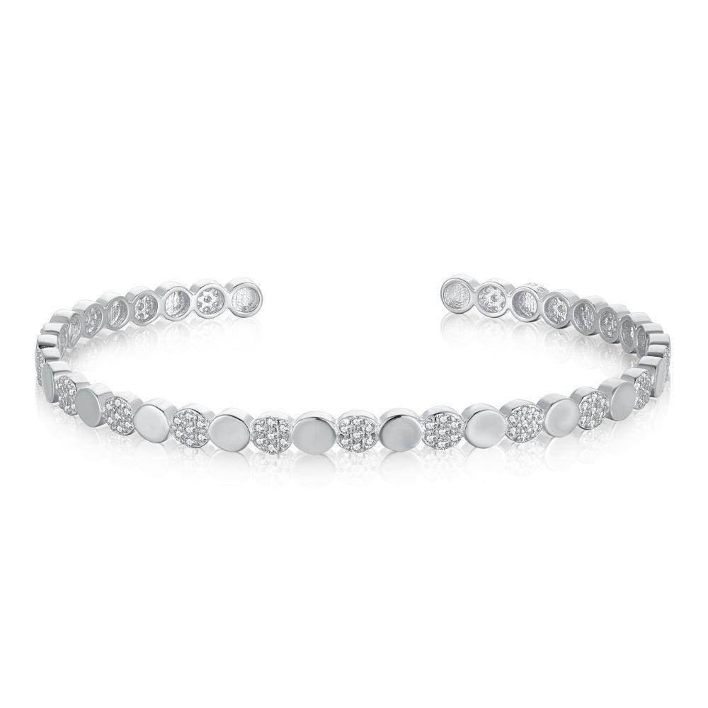سوار قرص العسل مع الماسBraceletsمجوهرات ميون