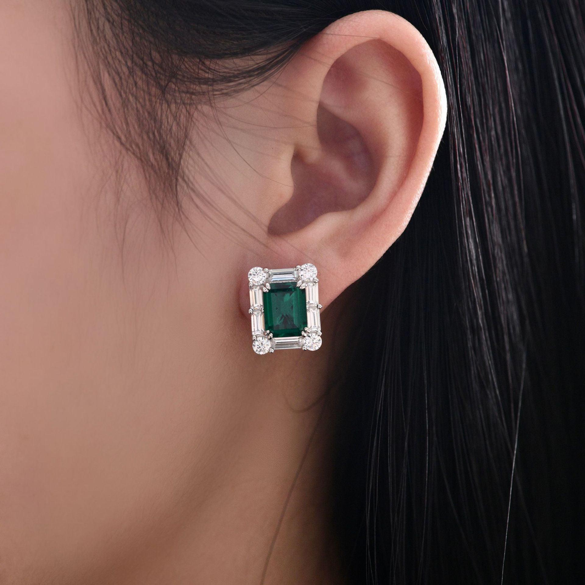 أقراط الزمردEarringsمجوهرات ميون
