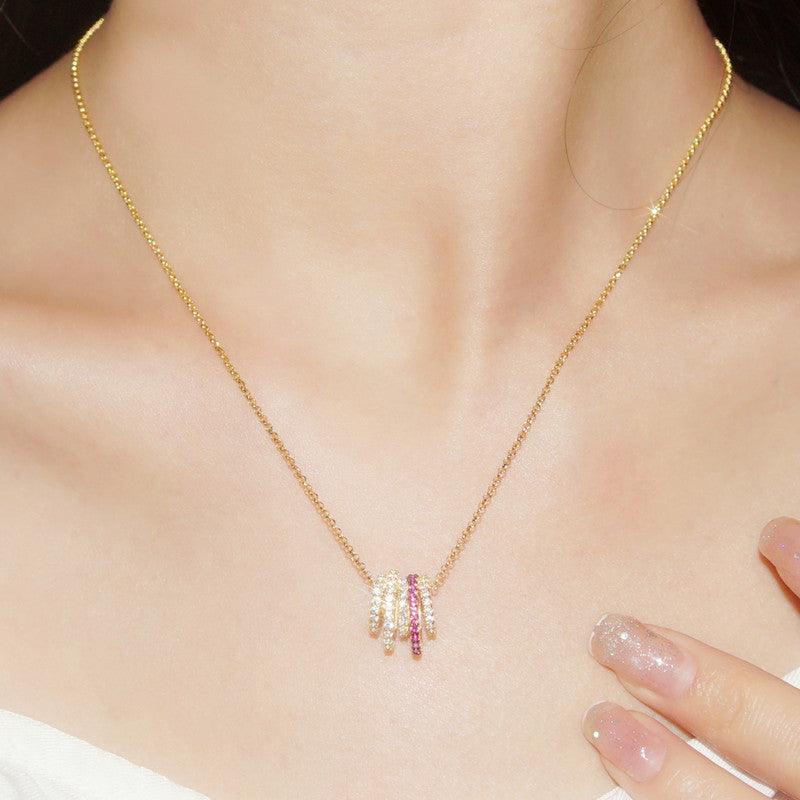 سلسلة عظمة الترقوة مجوهراتNecklaceمجوهرات ميون