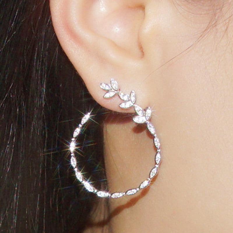 أقراط من الفسيفساء الماسيةEarringsمجوهرات ميون