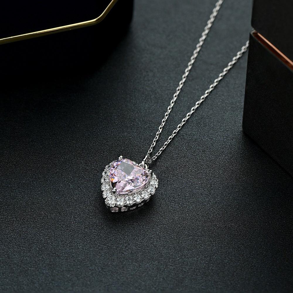 قلادة الحب الورديNecklacesمجوهرات ميون