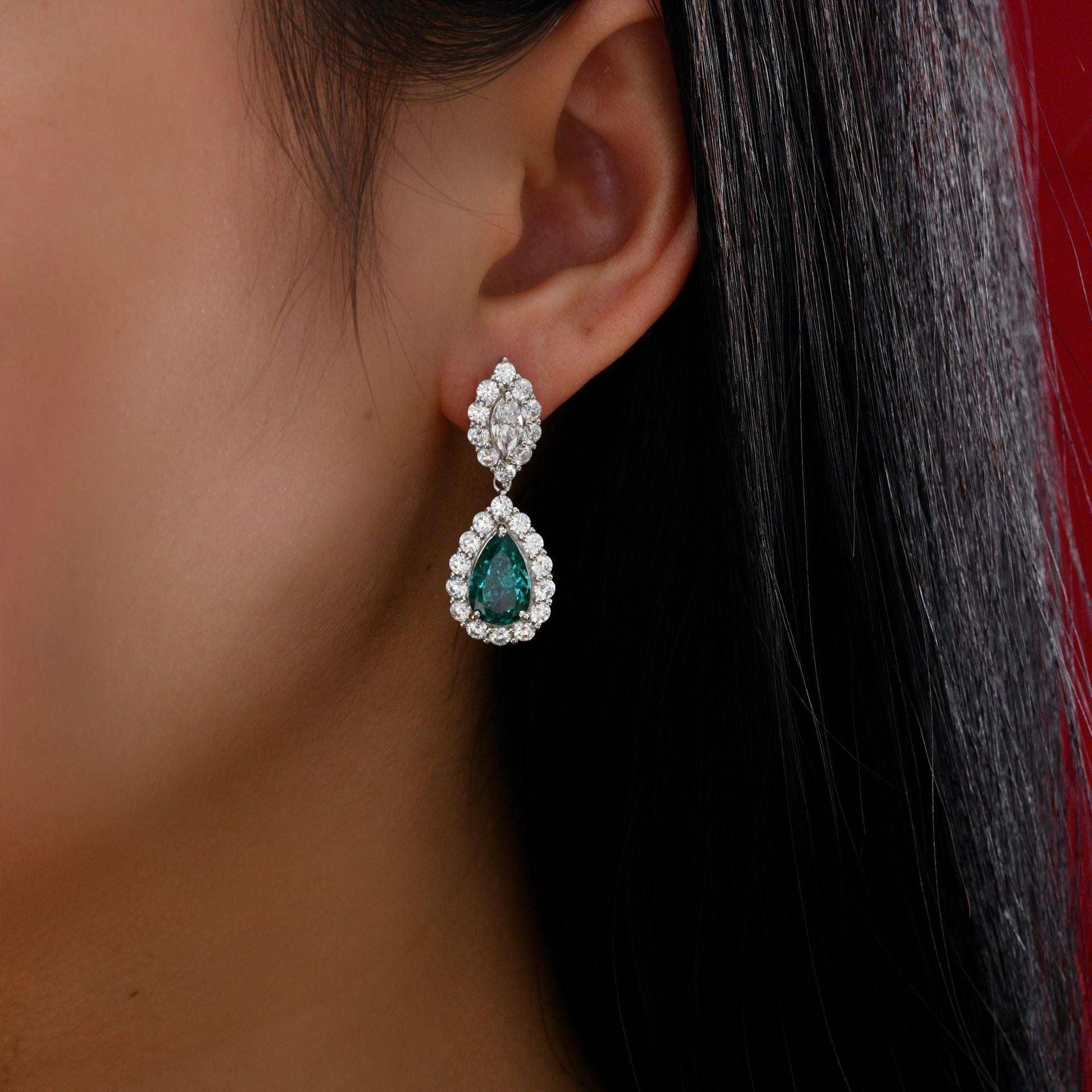أقراط بارايبا الثلجيةEarringsمجوهرات ميون