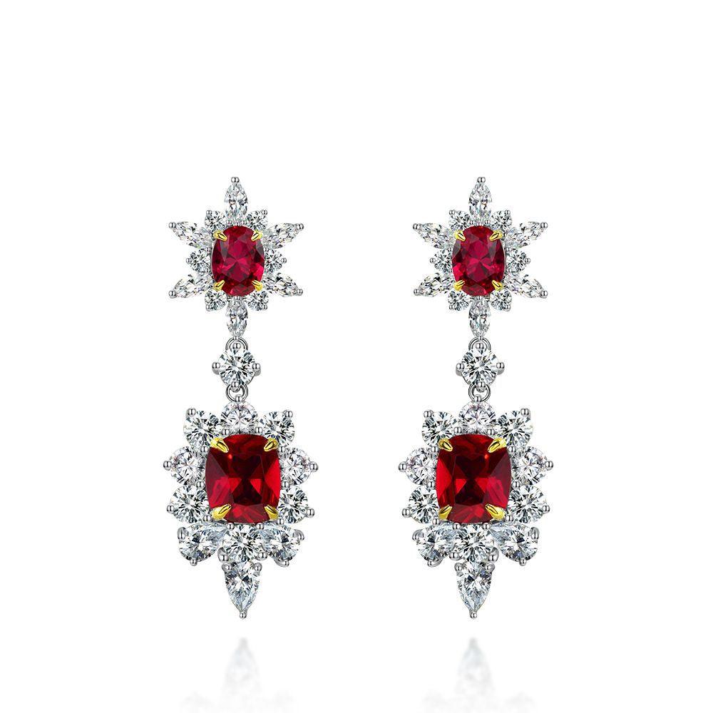 أقراط ريترو الفاخرةEarringsمجوهرات ميون