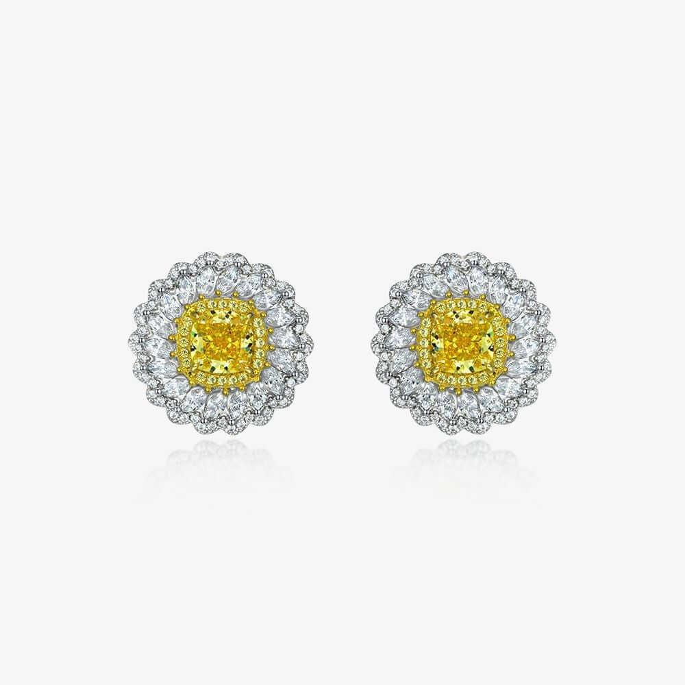 أقراط أقحوانEarringsمجوهرات ميون