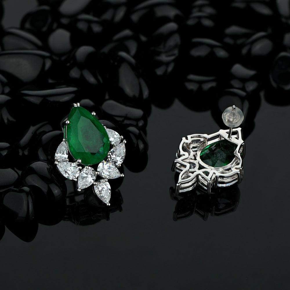 قرط الزمردEarringsمجوهرات ميون