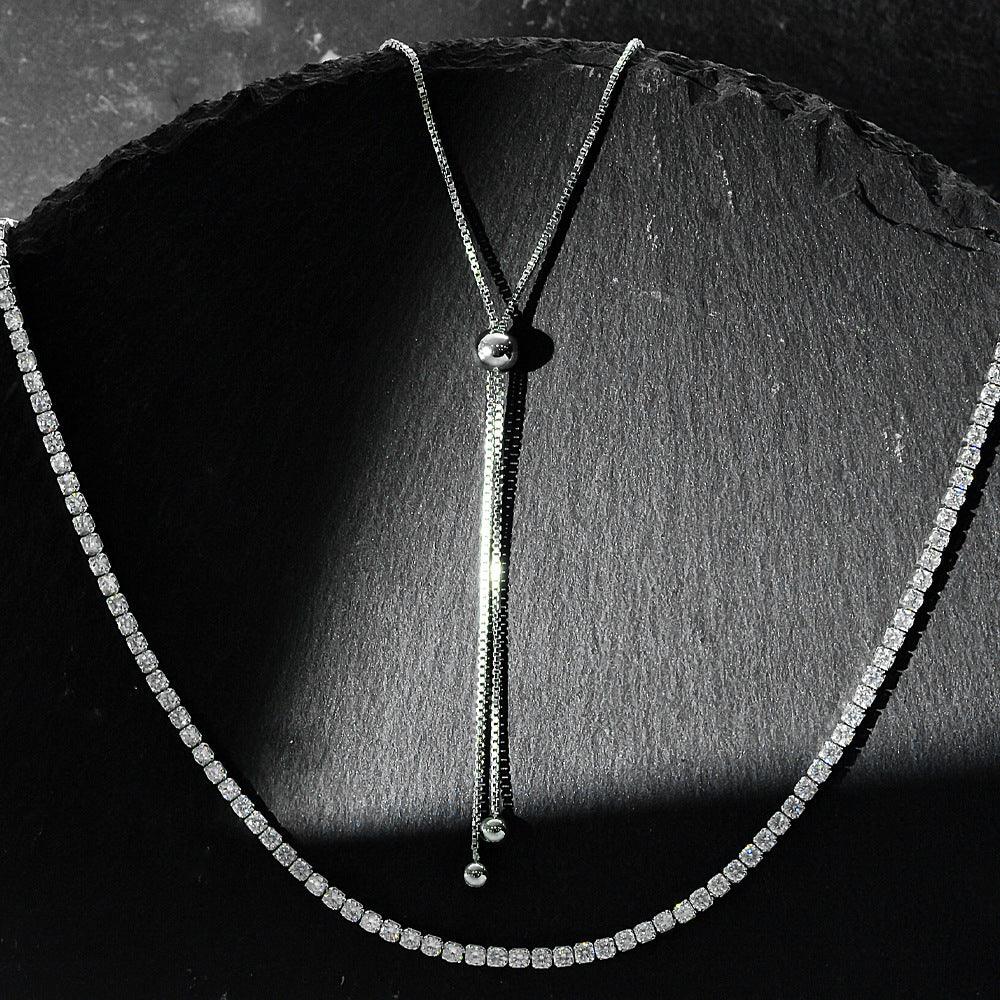 عقد تنس بالماسات صغيرهNecklacesمجوهرات ميون