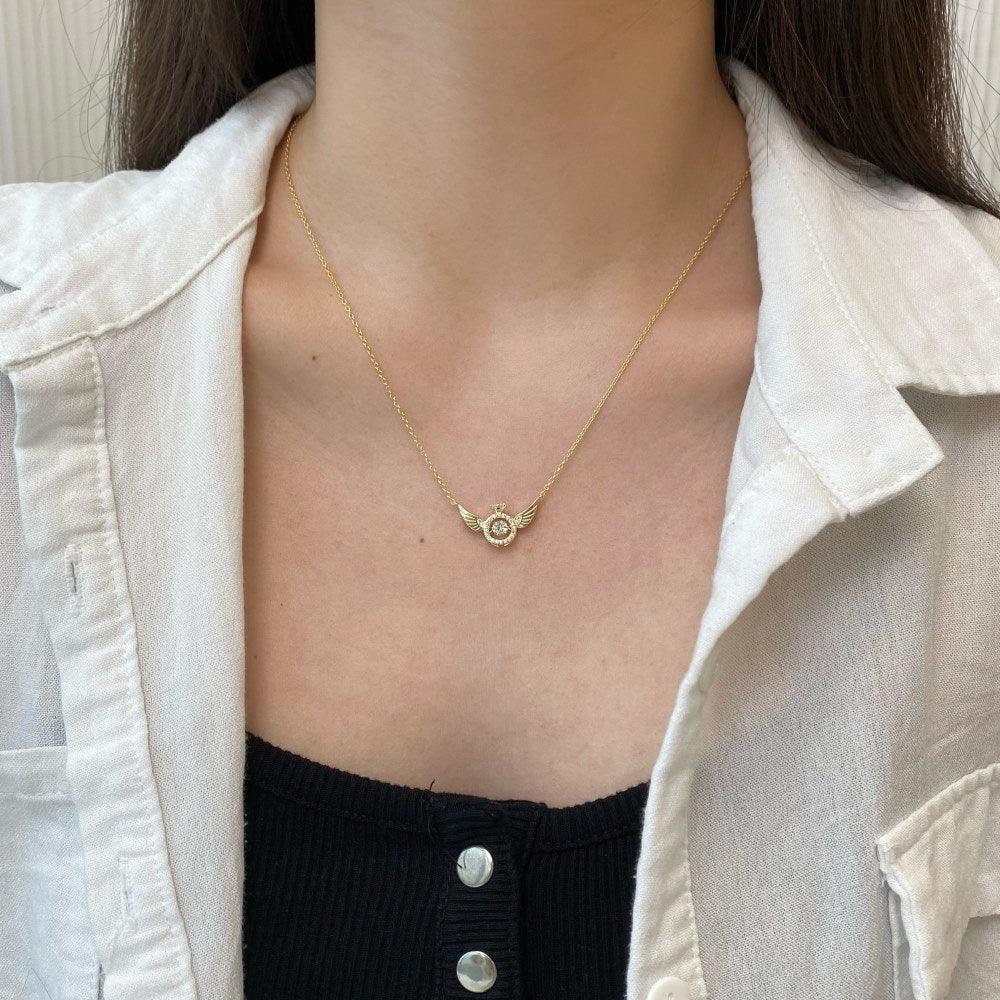 سلسلة الترقوة من الفضة الأسترلينيNecklacesمجوهرات ميون