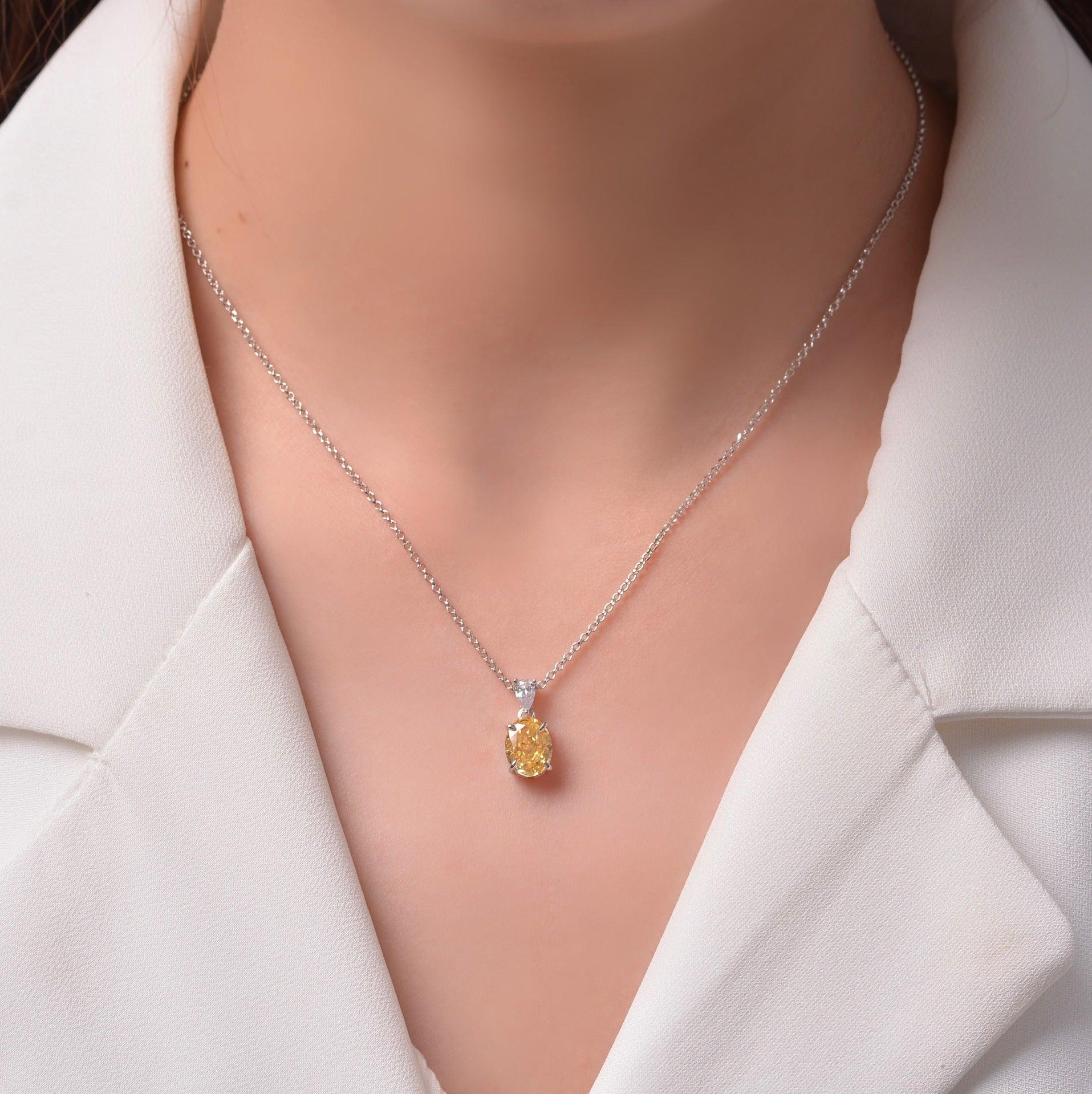 قلادة دائرية ماسيةNecklacesمجوهرات ميون