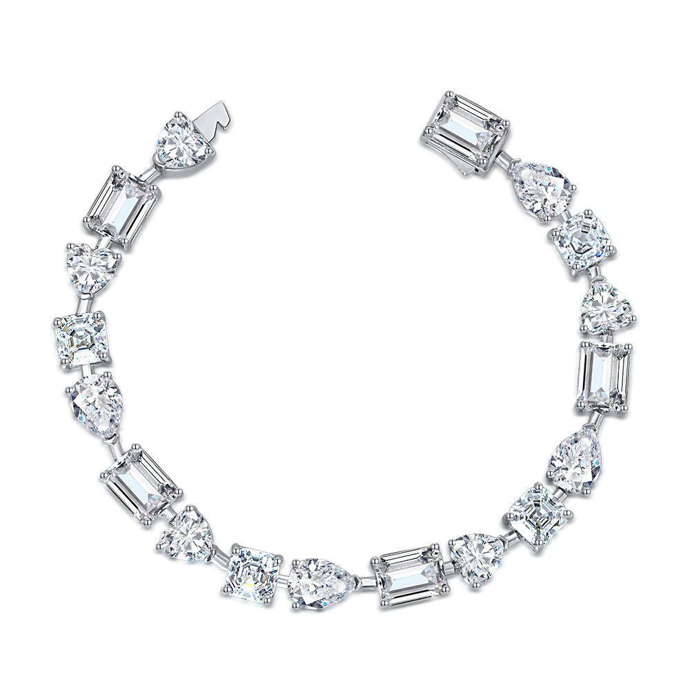 سواره الماسية بأشكال هندسيةBraceletsمجوهرات ميون