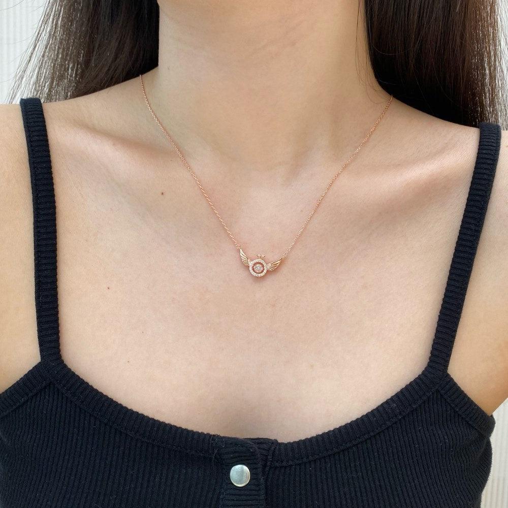 سلسلة الترقوة من الفضة الأسترلينيNecklacesمجوهرات ميون