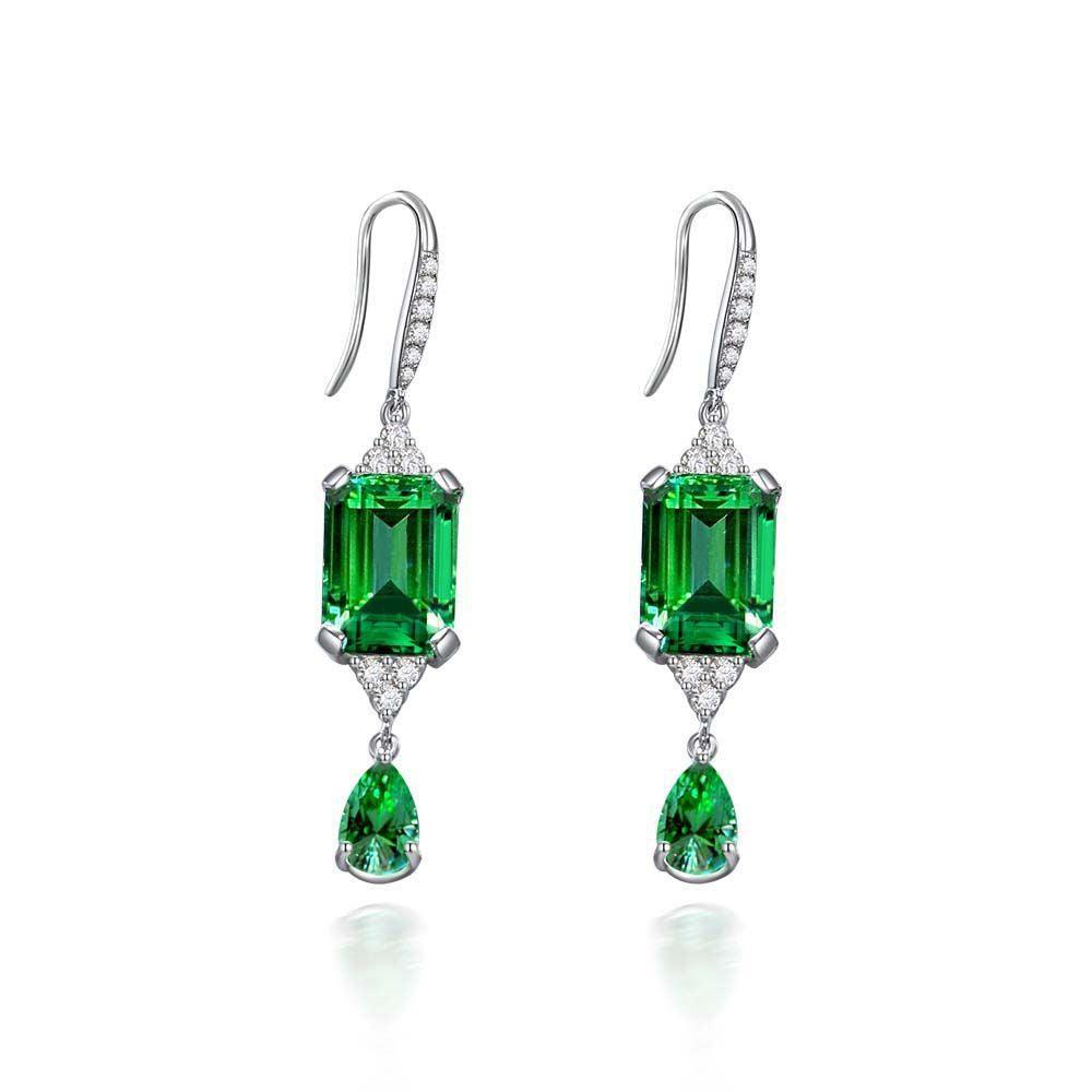 قرط الزمرد الفاخرEarringsمجوهرات ميون