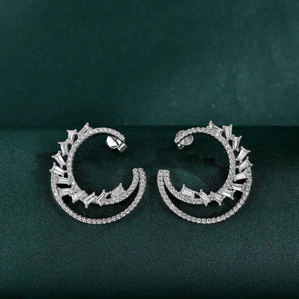 قرط الهلالEarringsمجوهرات ميون