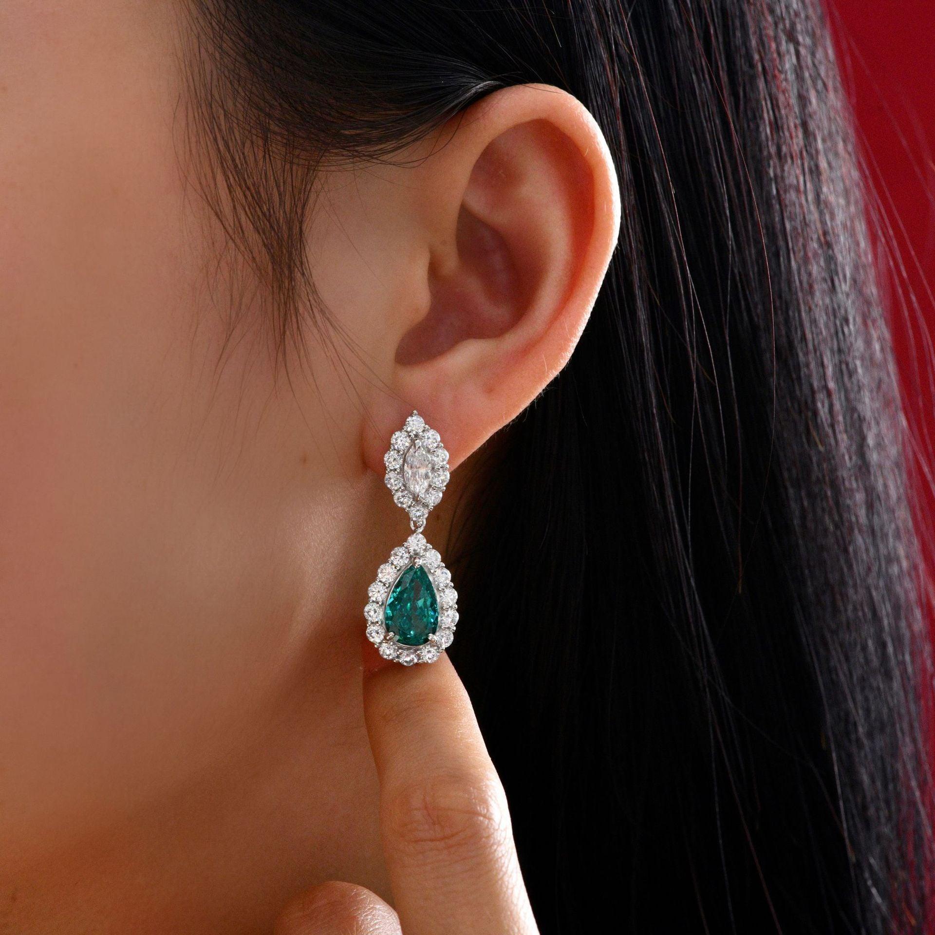 أقراط بارايبا الثلجيةEarringsمجوهرات ميون