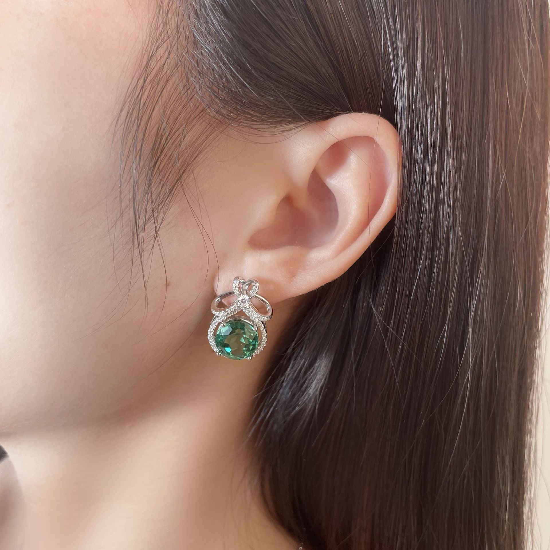 قرط ماسي فاخرEarringsمجوهرات ميون