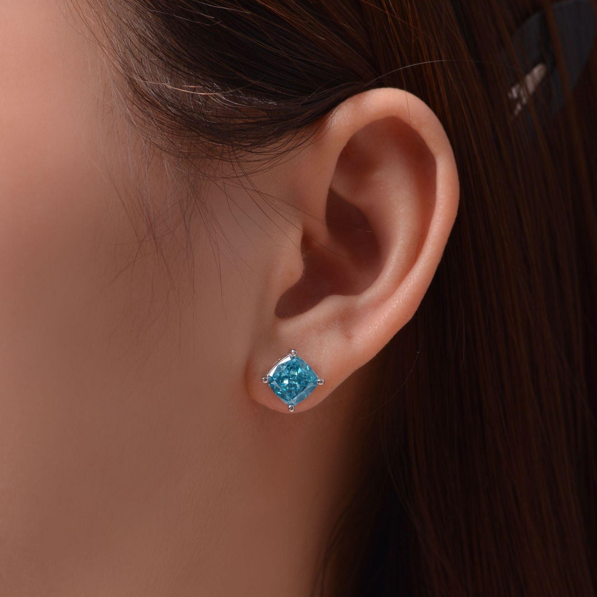 أقراط زهرة جليديةEarringsمجوهرات ميون