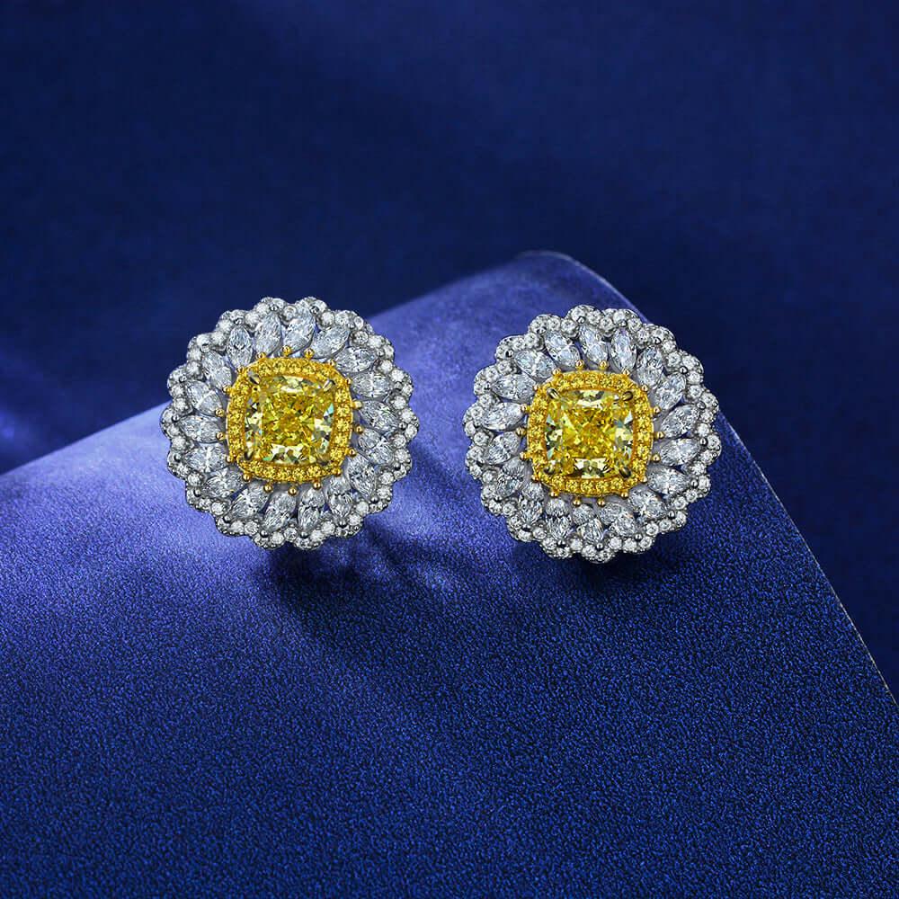 أقراط أقحوانEarringsمجوهرات ميون