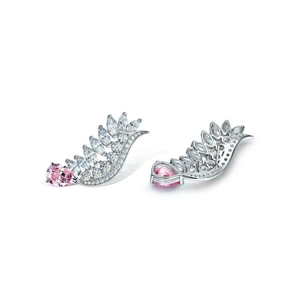 أقراط أجنحة الملاك الماسيةEarringsمجوهرات ميون