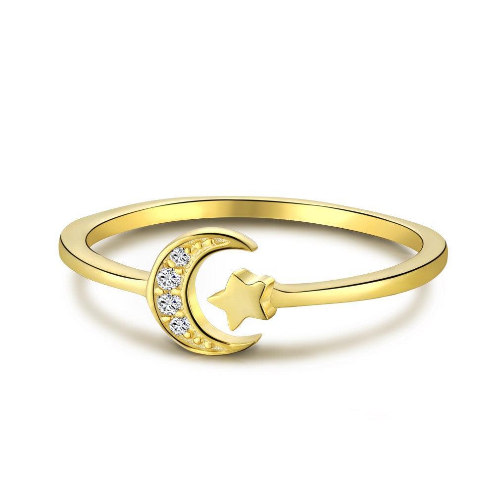 خاتم لاكي ستار من الفضةRingsمجوهرات ميون