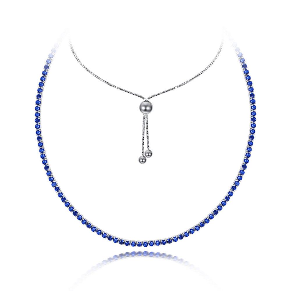 عقد تنس بالماسات صغيرهNecklacesمجوهرات ميون
