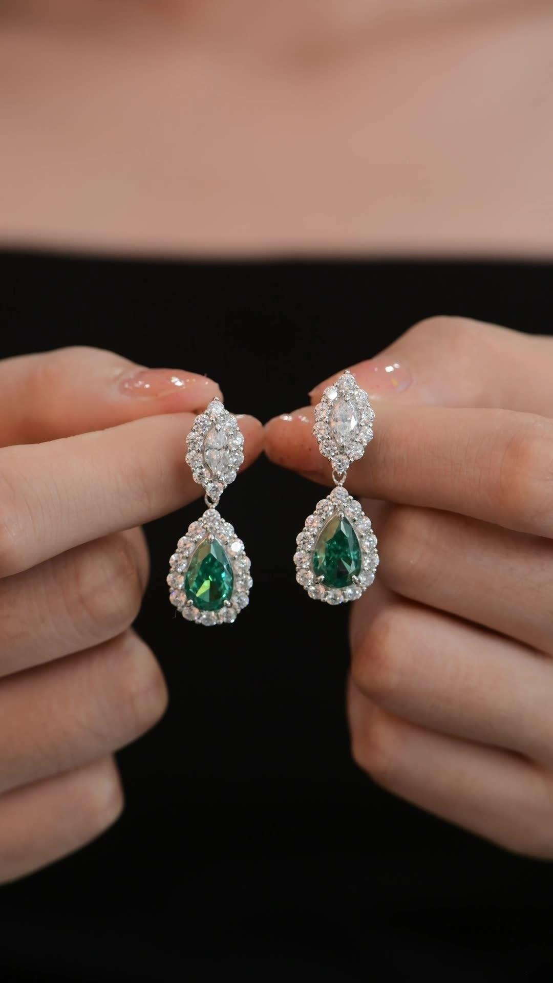 أقراط بارايبا الثلجيةEarringsمجوهرات ميون