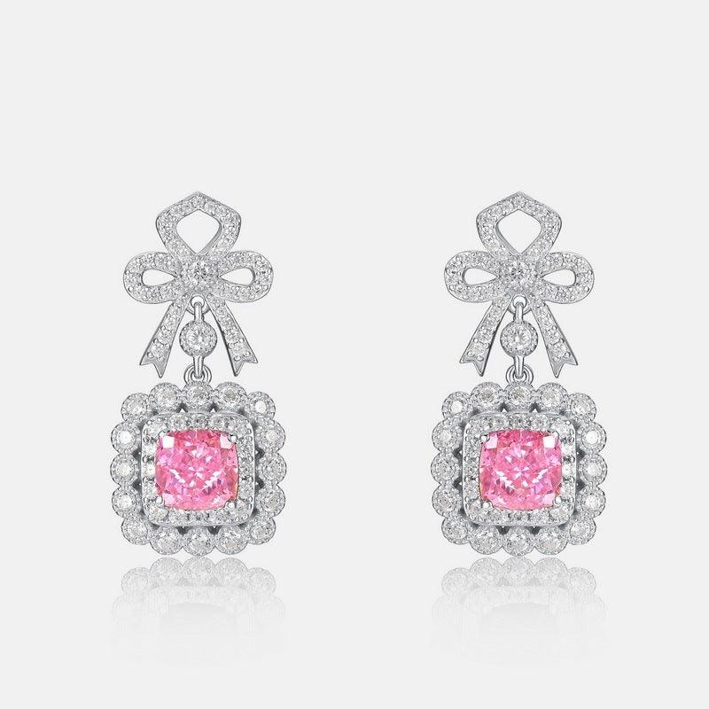أقراط فيونكة من الماس الفاخرEarringsمجوهرات ميون