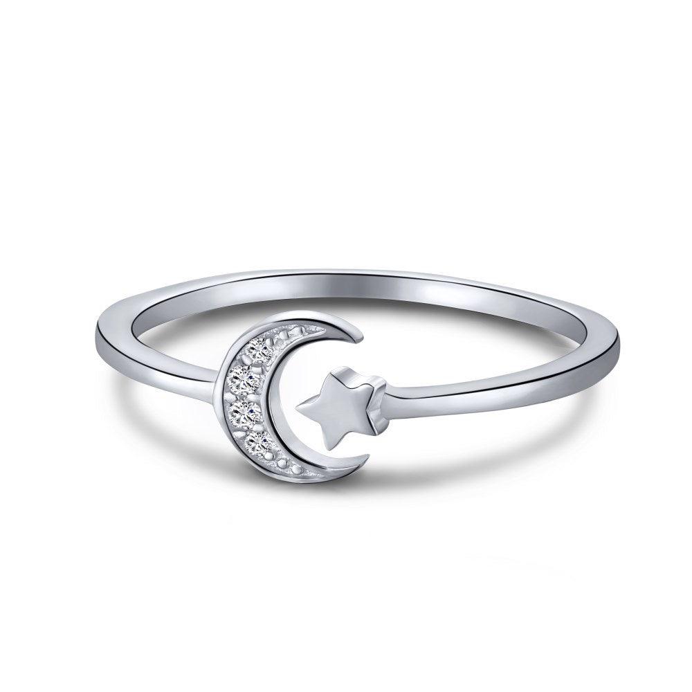 خاتم لاكي ستار من الفضةRingsمجوهرات ميون