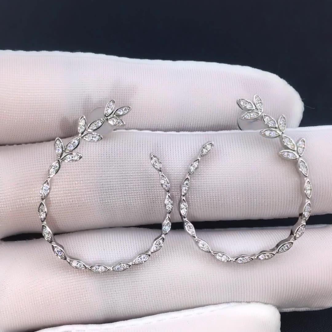أقراط من الفسيفساء الماسيةEarringsمجوهرات ميون