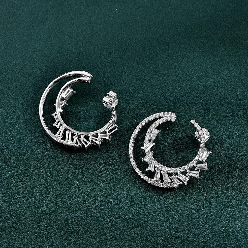 قرط الهلالEarringsمجوهرات ميون