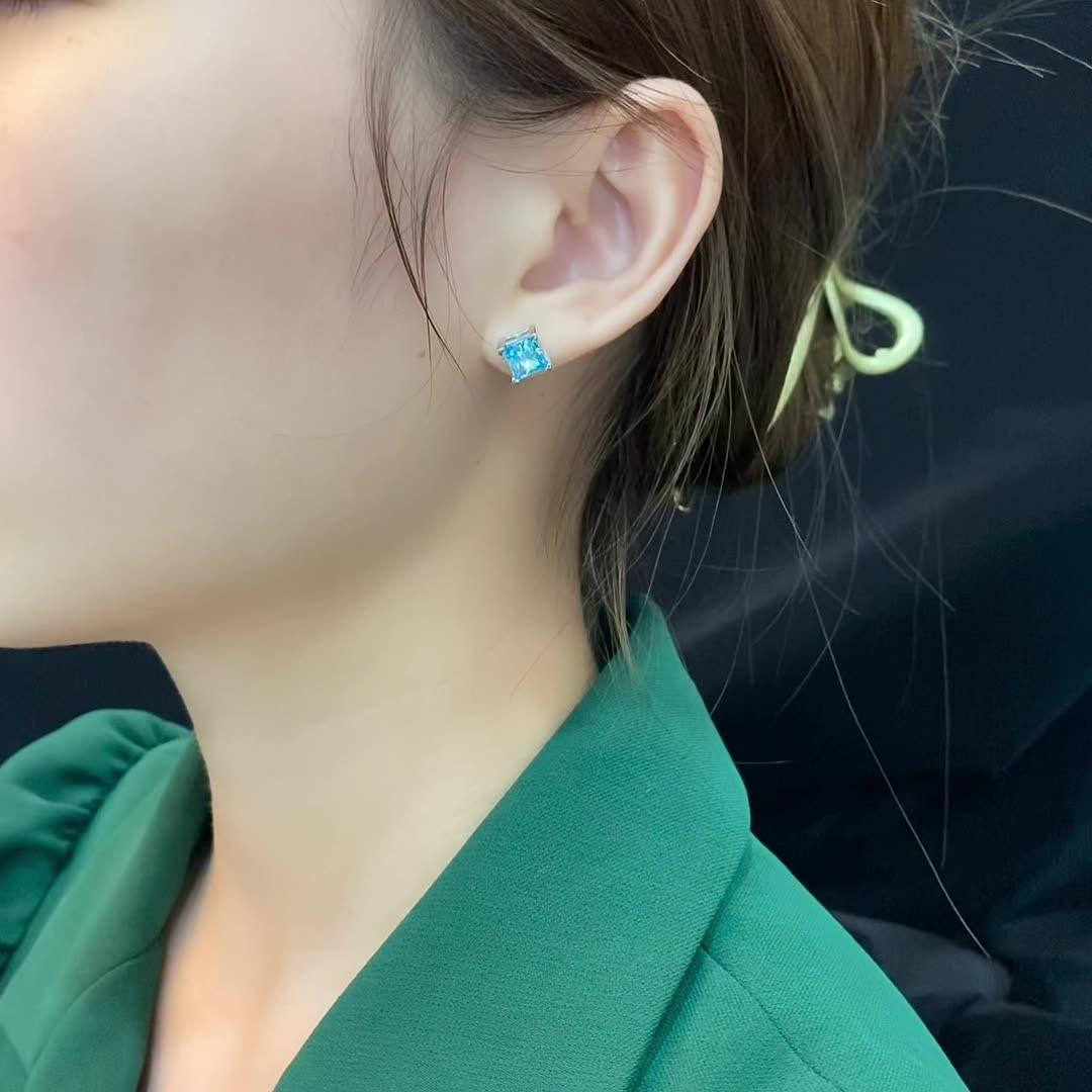 أقراط ألماس بألوان الربيعEarringsمجوهرات ميون